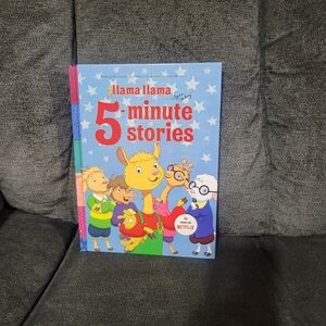 Llama Llama 5-Minute Stories Children's Book - Blue Cover